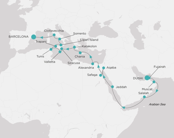 Map image of the given destination.