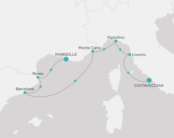 Map image of the given destination.