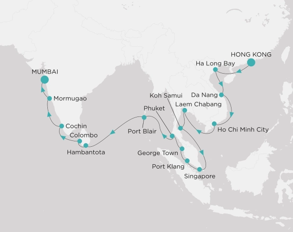 Map image of the given destination.