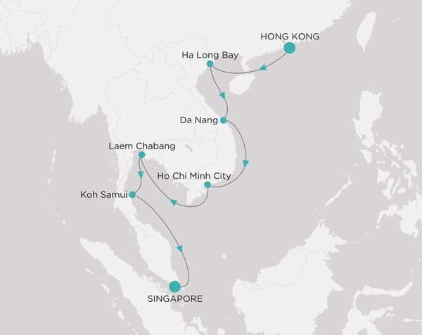 Map image of the given destination.