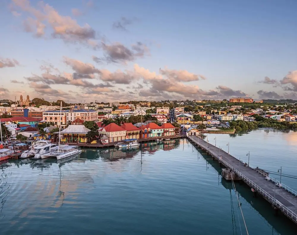 Map of The Americas & Caribbean