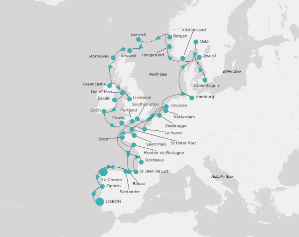 Map image of the given destination.